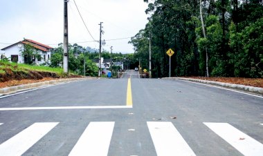 Pavimentação de ruas no bairro Primeira Linha/Pontilhão será inaugurada neste sábado em Criciúma