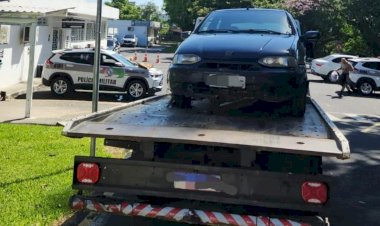 Perseguição, fuga e Viatura da PM atingida por disparo de arma em Criciúma