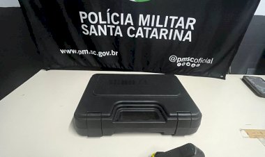 Dupla é presa com arma de uso restrito em Criciúma