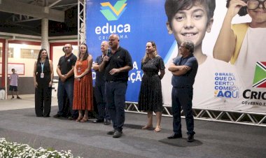 Prefeitura inaugura reforma e ampliação da Escola Municipal Giácomo Zanette no bairro Santo Antônio