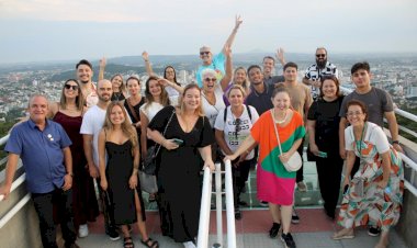 Pontos turísticos de Criciúma são visitados por Influenciadores digitais