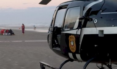 Homem afogado em Praia é socorrido pela equipe do SAER