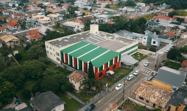 Prefeitura de Criciúma  inaugura ginásio de esportes no Bairro Nossa Senhora da Salete