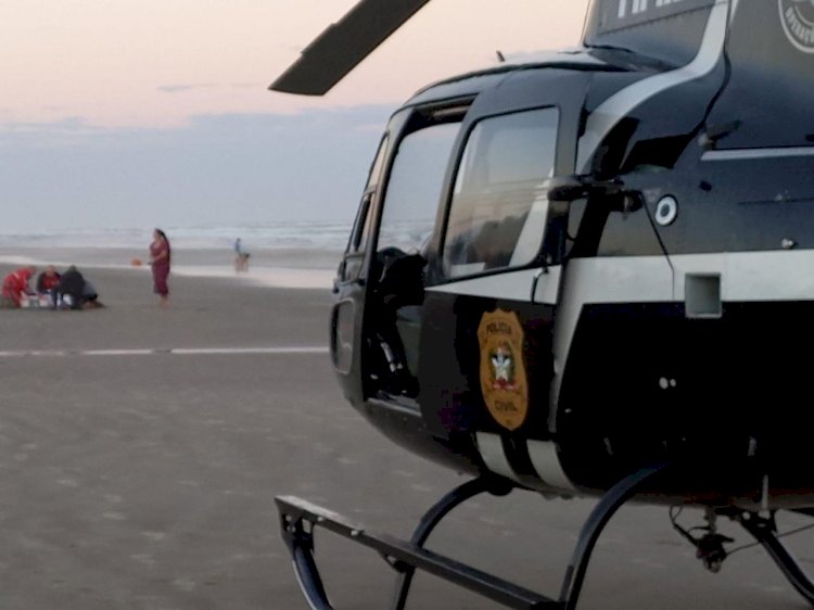 Homem afogado em Praia é socorrido pela equipe do SAER