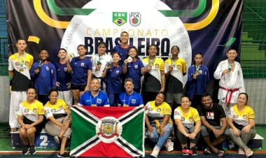 Equipe criciumense de karatê tem bom desempenho na etapa SC do Campeonato Brasileiro