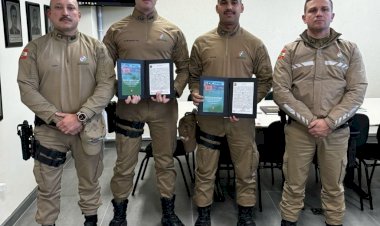 9° Batalhão premia policiais militares