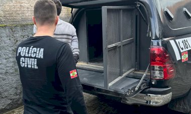 Policia Civil prende homem com mandado de prisão por furto