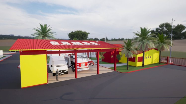 Assinada licitação para obra do posto avançado do Corpo de Bombeiros no Rio Maina