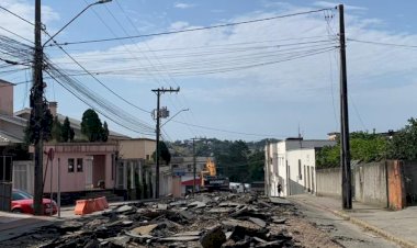 VIAS SÃO FECHADAS EM COCAL DO SUL