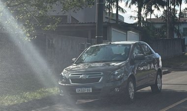 PM recupera veículo tomado em assalto em padaria de Criciúma