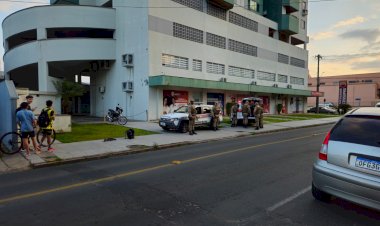 ADOLESCENTE SOFRE TENTATIVA DE ROUBO DE SUA BICICLETA NA AVENIDA CENTENÁRIO