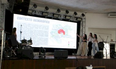 Acadêmicas de Arquitetura e Urbanismo propõem melhorias para a urbanização do bairro Santa Bárbara