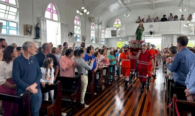 Santa Bárbara é homenageada pelos mineiros da Carbonífera Metropolitana