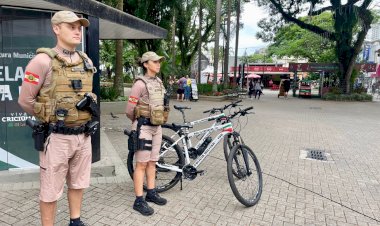 PM na operação Natal tem policiamento reforçado