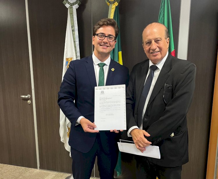 Vereador Marquinhos (MDB) convida Ministro Augusto Nardes para palestra sobre governança pública em Criciúma