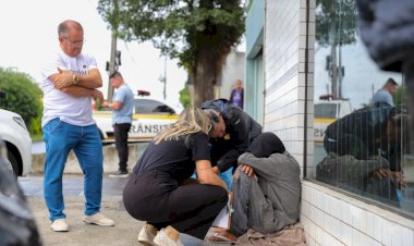 Prefeitura de Criciúma realiza ação de abordagem a pessoas em situação de rua no bairro Pinheirinho