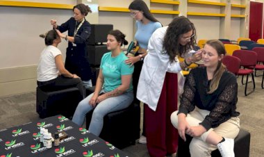 Projeto Cempics da Unesc realiza ação na empresa La Moda