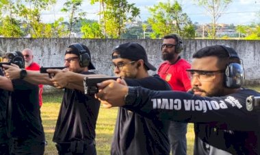 Polícia Civil faz treinamento de tiro em Criciúma