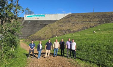 Vereadores visitam Barragem do Rio São Bento para avaliar funcionamento da estrutura