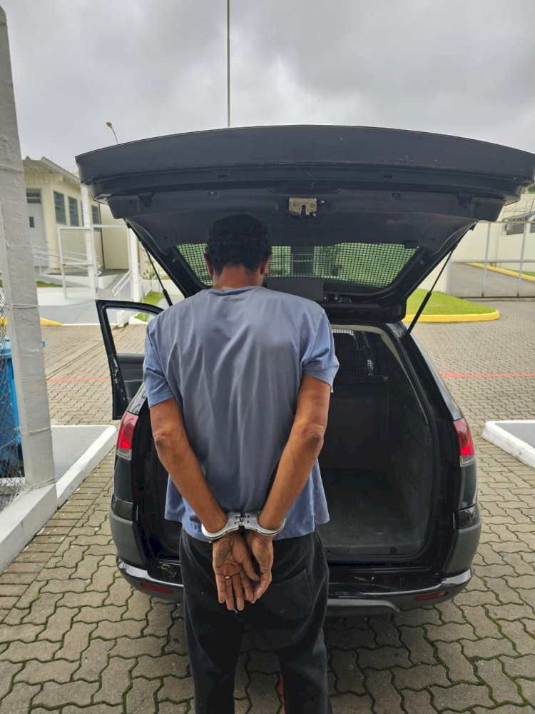 Foragido da justiça por crime hediondo é preso pela Polícia Civil de Criciúma