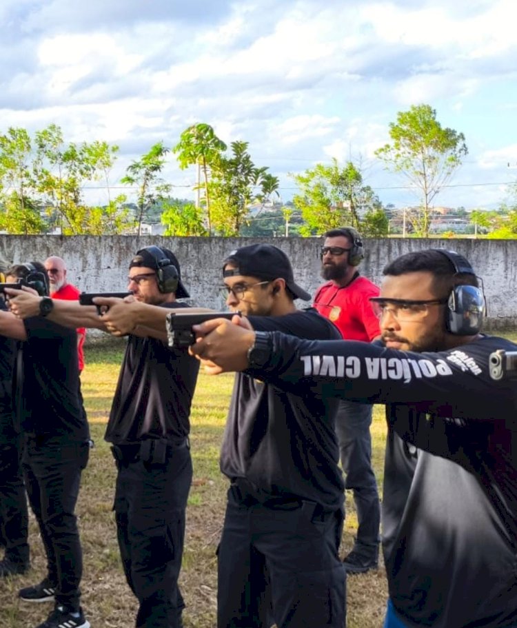 Polícia Civil faz treinamento de tiro em Criciúma