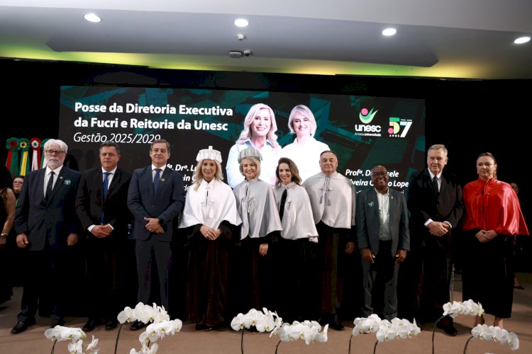 Unesc empossa Luciane Ceretta e Gisele Lopes e reafirma compromisso com a comunidade e excelência universitária