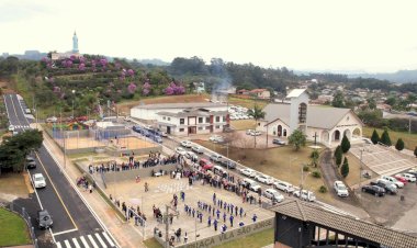 Comunidade celebra inauguração da Praça Vila São Jorge em Siderópolis
