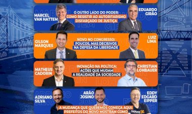 Partido novo promove encontro estadual em Florianópolis