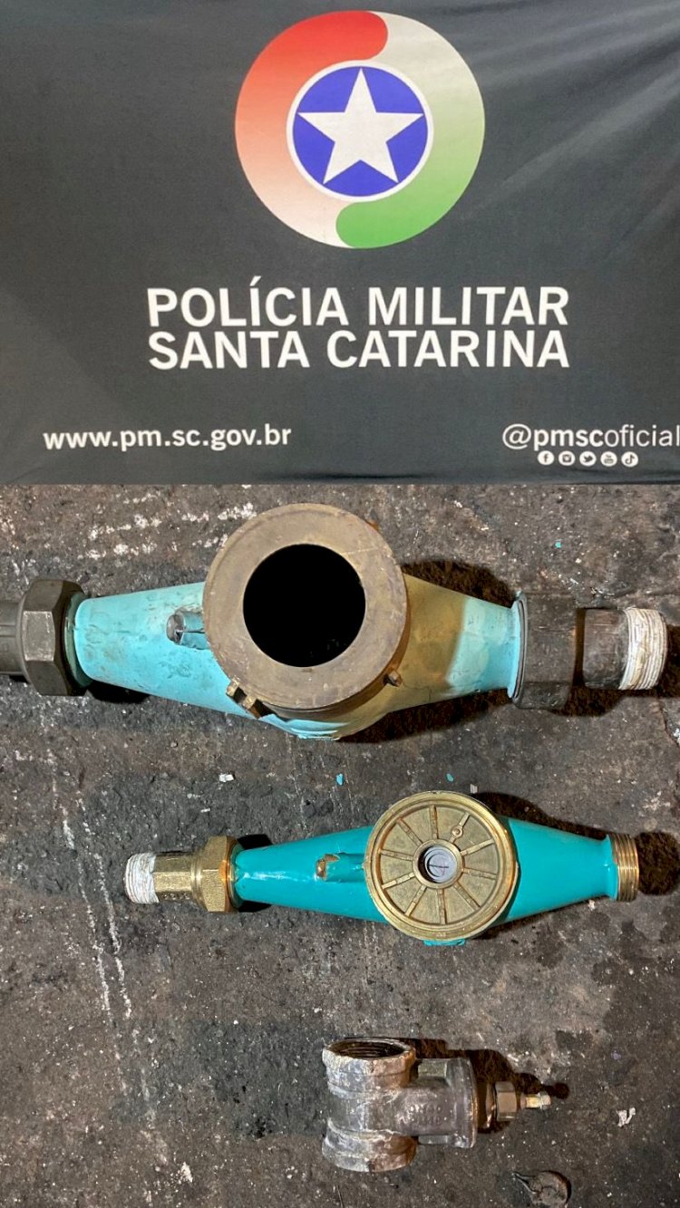 Ladrão e receptador são presos pela PM