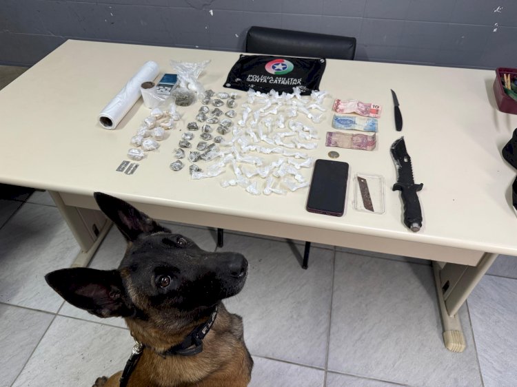 DUAS MULHERES SÃO PRESAS POR TRÁFICO DE DROGAS EM CRICIÚMA