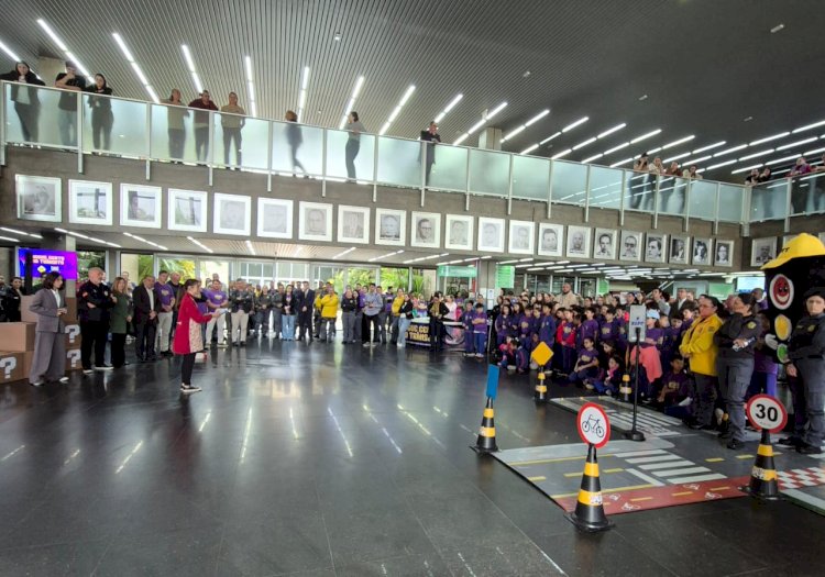 Campanha “Jogue Certo no Trânsito” reforça a preservação da vida em Criciúma
