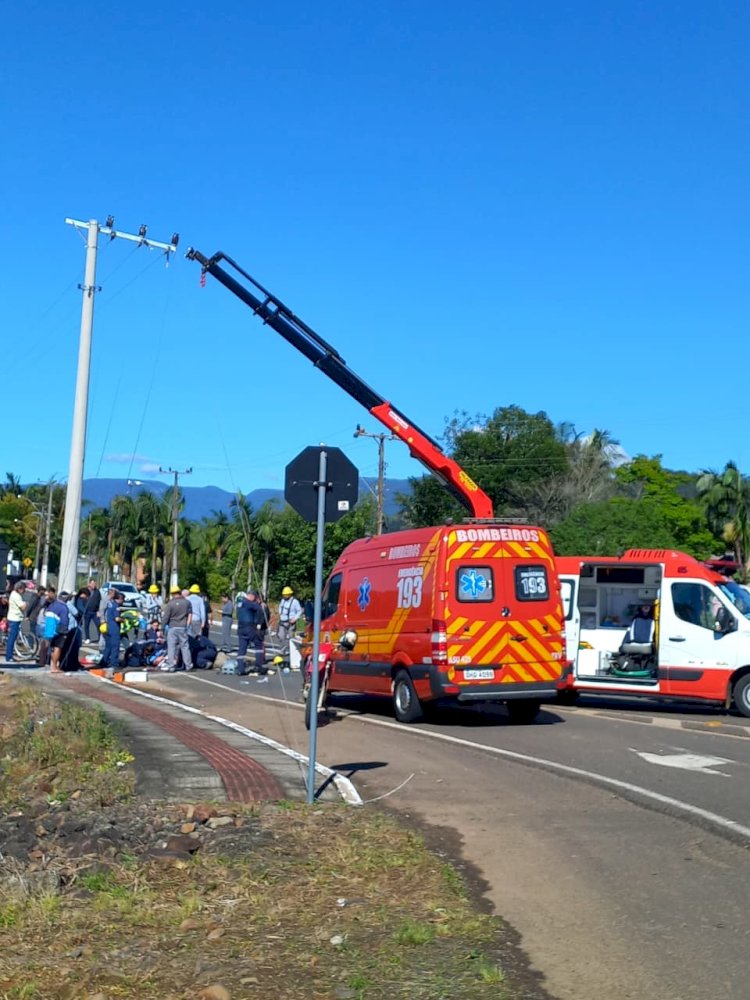 Homem morre ao cair de Cesto de manutenção de energia elétrica