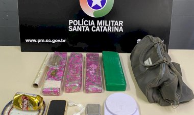 Policia Militar apreende Idoso com  grande quantidade de drogas no bairro Próspera