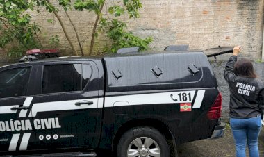 Polícia Civil cumpre mandado de prisão temporária e prende suspeito de tentativas de feminicídio e de homicídios