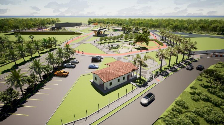 Parque Municipal Catarina Ghisi Serafim: com equipamentos únicos, projeto une lazer e esporte na Grande Santa Luzia