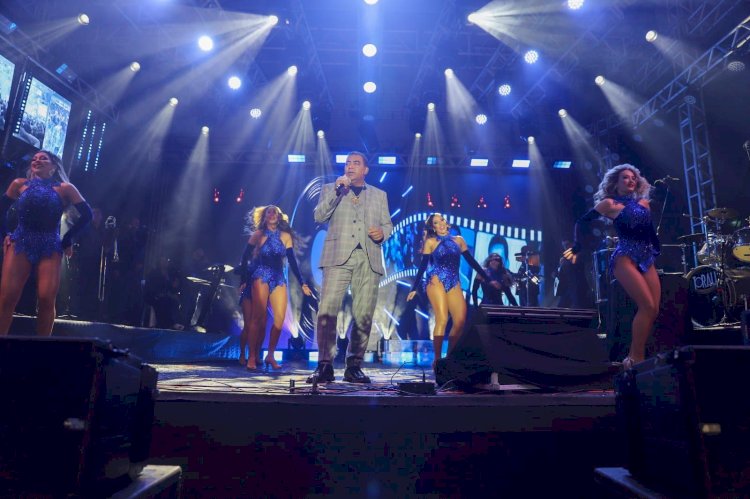 Centenário de Criciúma: show nacional com Raça Negra reúne mais de 30 mil pessoas no Parque das Nações