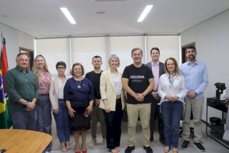 Unesc e Prefeitura de Criciúma alinham parceria para a contrapartida dos estudantes beneficiados pelo Programa Universidade Gratuita