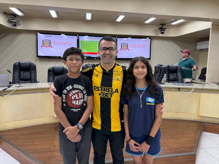 Eleição da Câmara Mirim confirma 17 vereadores para o mandato 2026/2027