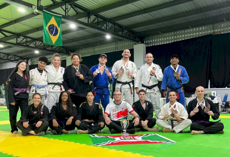 Criciúma garante o terceiro lugar geral no jiu-jitsu nos Jogos Abertos de Santa Catarina