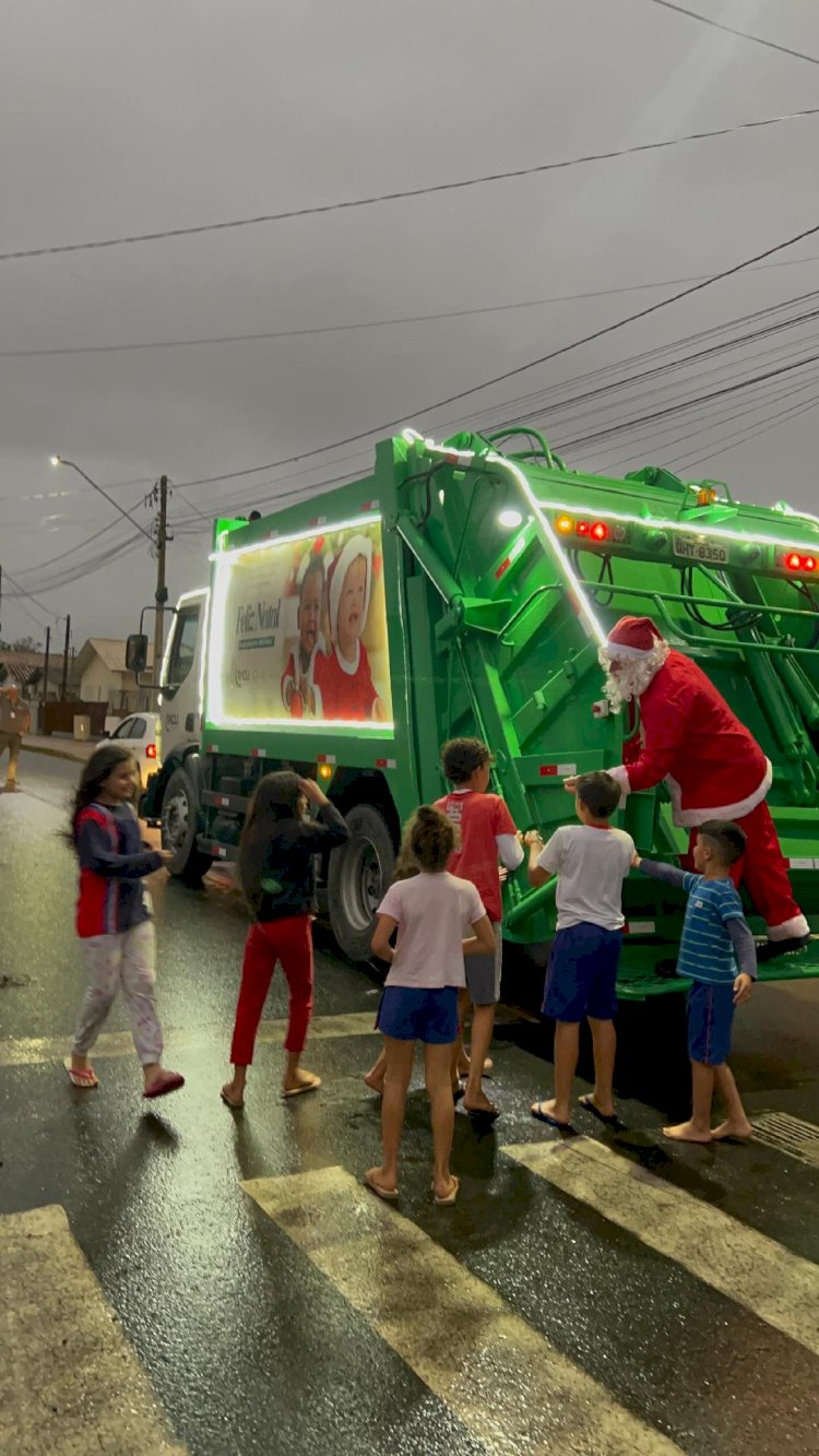 Racli Limpeza Urbana promove ação especial de Natal nas cidades onde atua