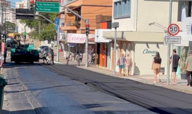 Prefeitura de Criciúma inicia força-tarefa para revitalizar vias de maior movimento