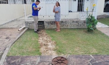 Trato por Criciúma alerta para ligações irregulares de água da chuva na rede de esgoto