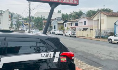 HOMEM QUE AGREDIU MULHER  COM GOLPES DE MADEIRA , SOCOS E CHUTES É PRESO PELA POLÍCIA CIVIL