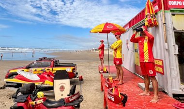 Pós-temporada inicia no Litoral Sul catarinense com postos de guarda-vidas mantidos até abril