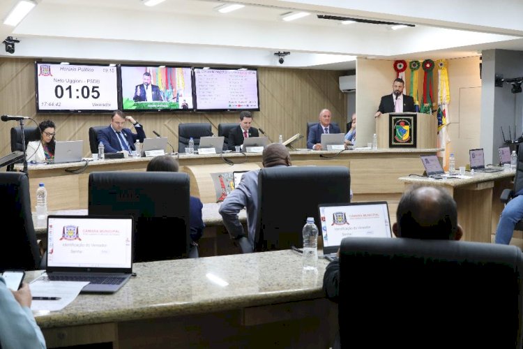 Resumo da 2ª Sessão Ordinária da 2ª Sessão Legislativa da 20ª Legislatura da Câmara de Criciúma