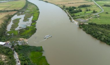 Governador Jorginho Mello assina ordem de serviço para construção de nova ponte sobre o Rio Araranguá