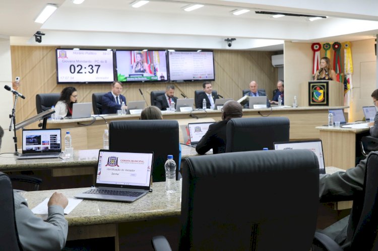 Veja o que os vereadores apresentaram na 7ª Sessão Ordinária da Câmara de Criciúma