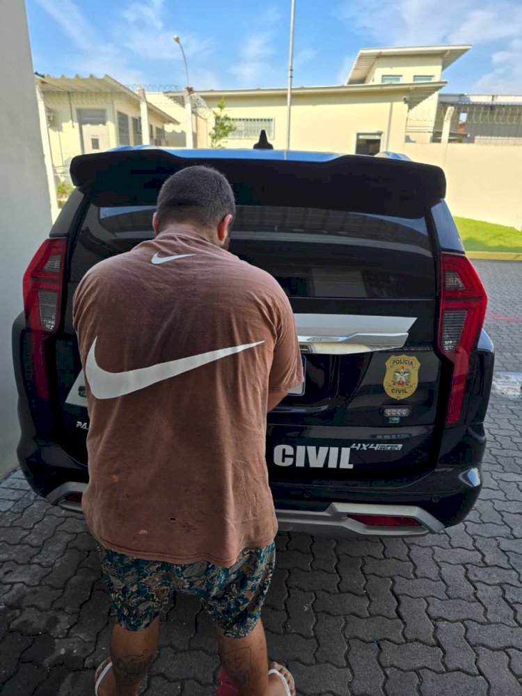 POLÍCIA CIVIL PRENDE LÍDER DE FACÇÃO DO BALNEÁRIO RINCÃO