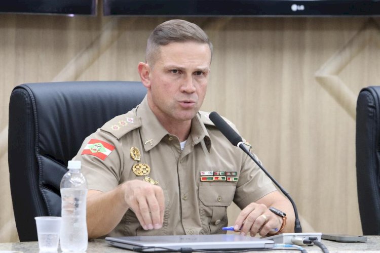 Prestação de contas da Polícia Militar é destaque na Tribuna Livre NA Câmara de Criciúma