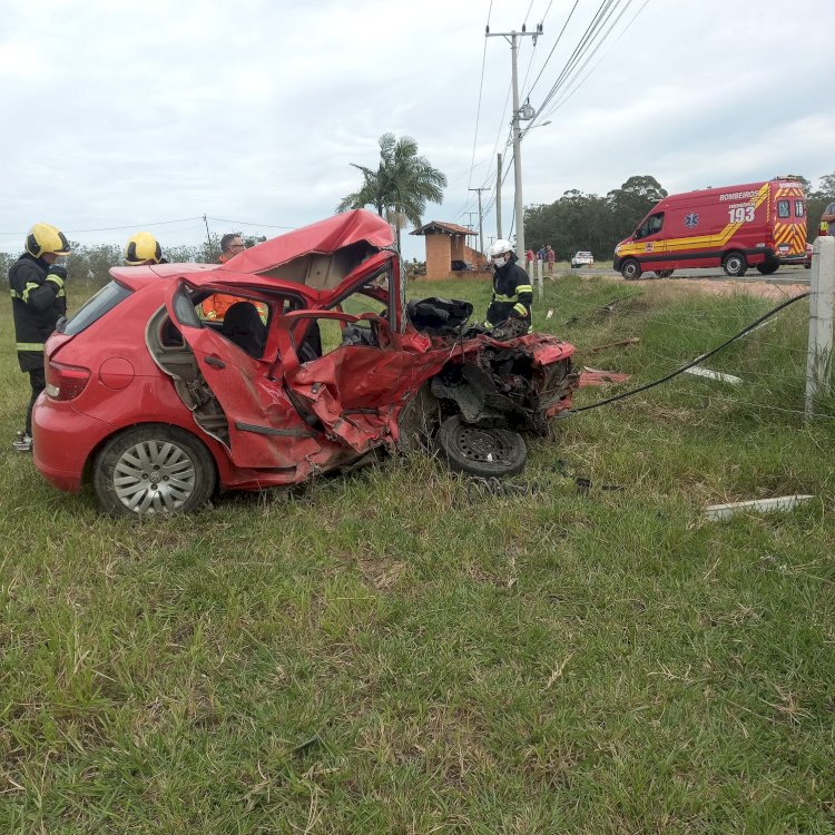 COLISÃO ENTRE DOIS VEÍCULOS DEIXA UM MORTO NO RINCÃO